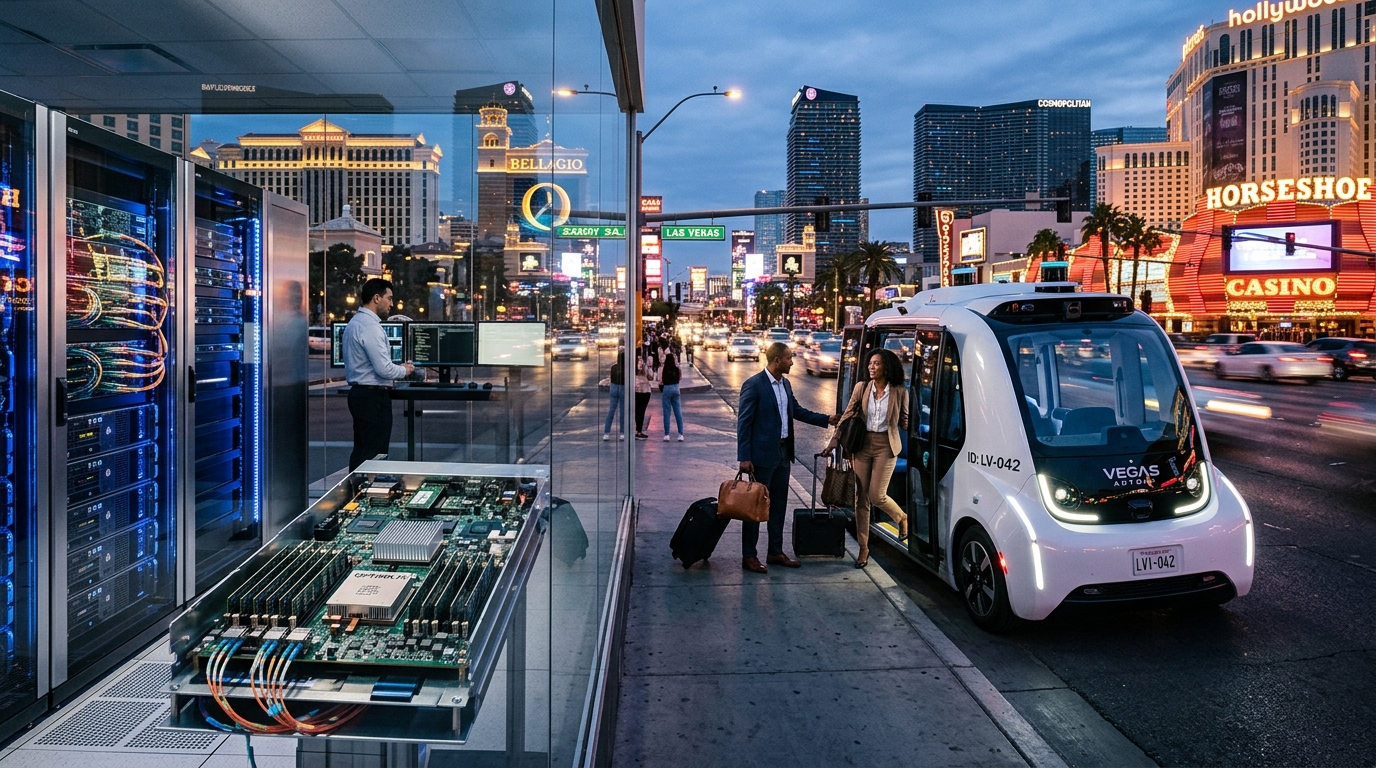 Meta is preparing four generations of AI chips, while Uber will launch Zoox robotaxis in Las Vegas