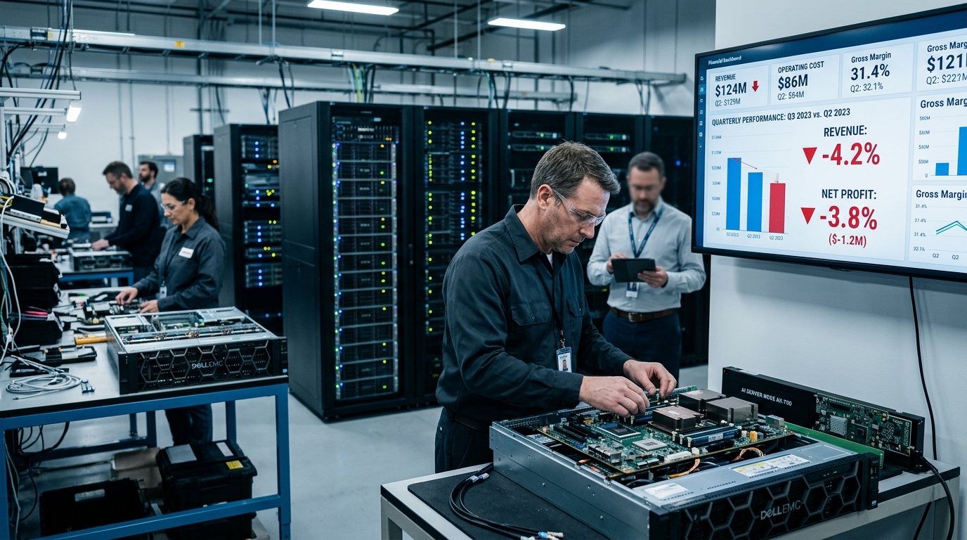 Nvidia partner Hon Hai posts lower profit, deepening concerns over demand for AI servers