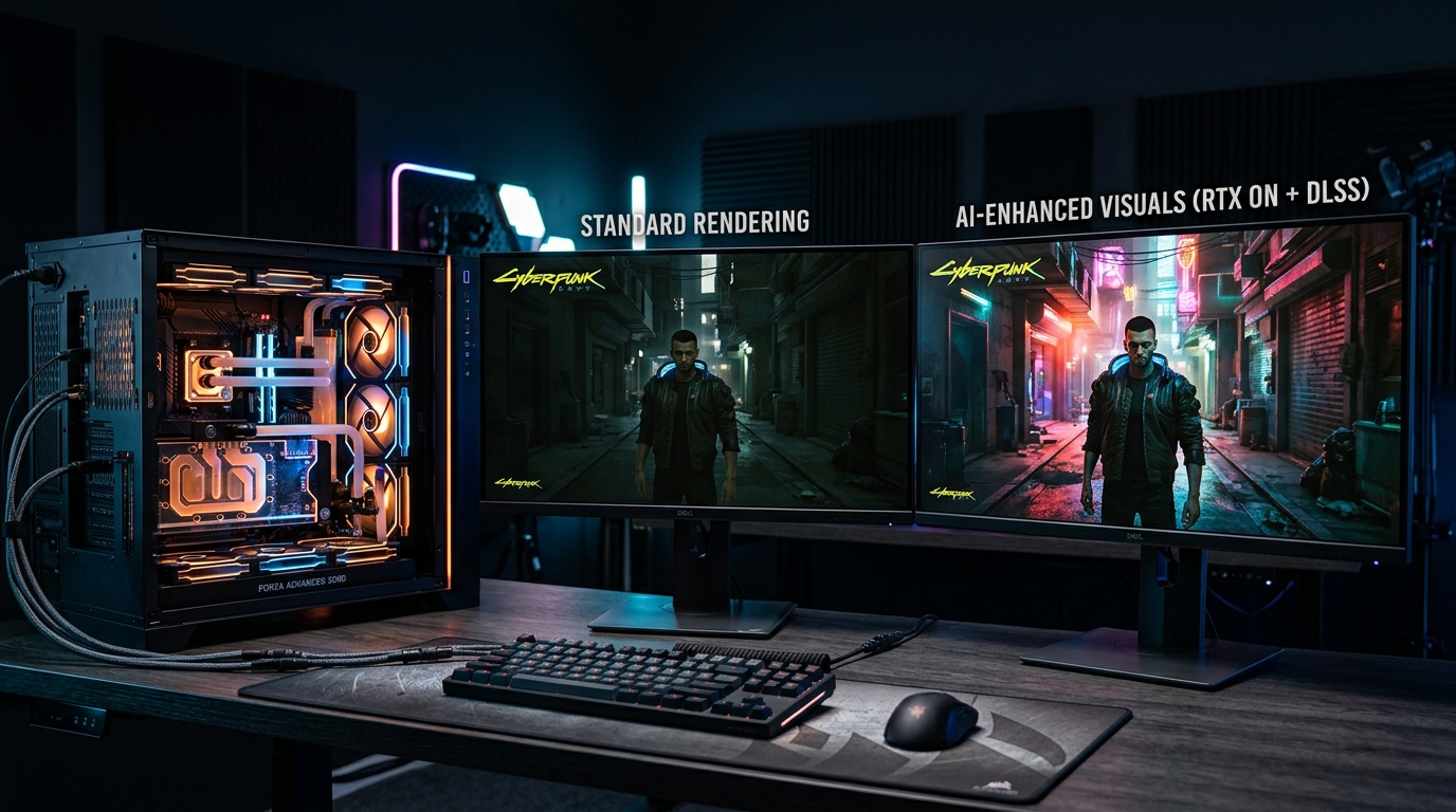 Nvidia apresentou DLSS 5 com IA generativa — e já dividiu a comunidade gamer