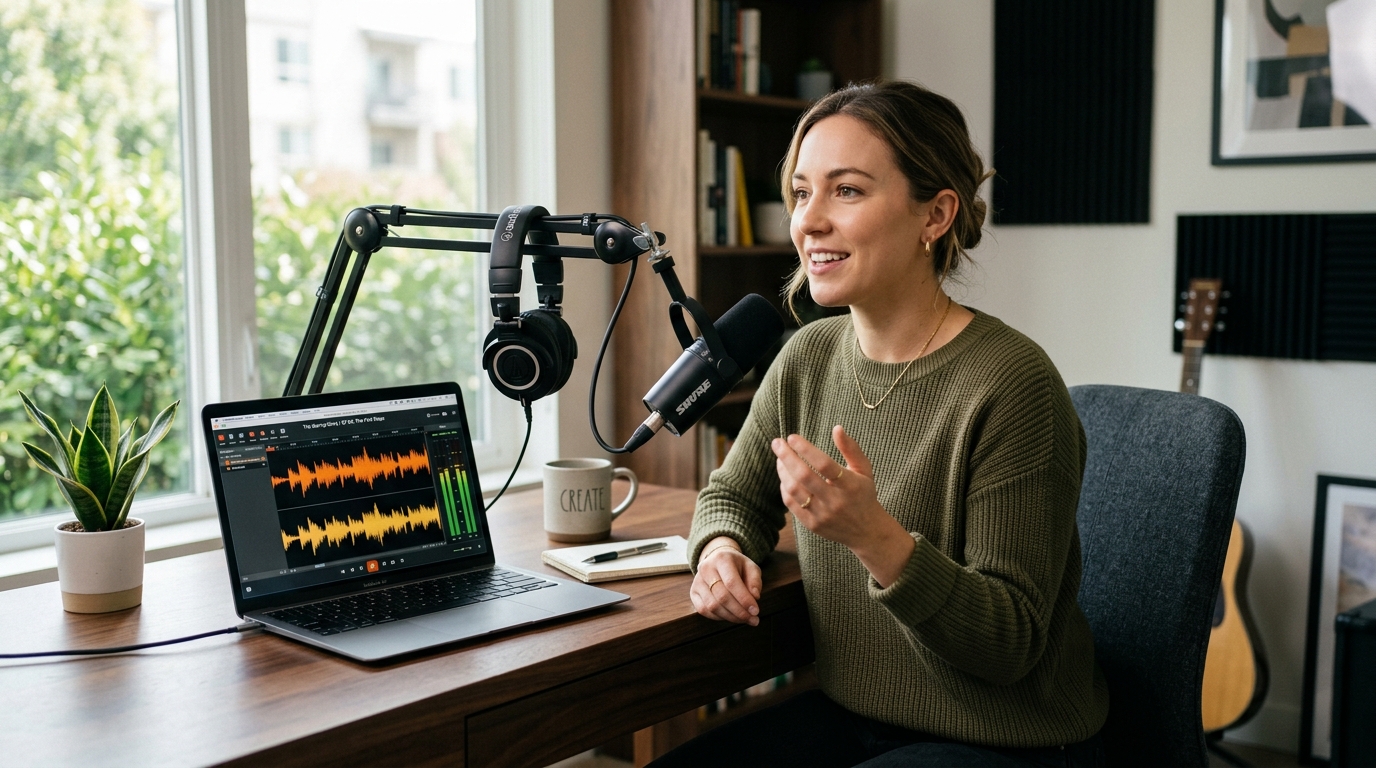 Rebel Audio : Plateforme d'IA pour les Débutants en Podcasting Sans Changer d'Outils