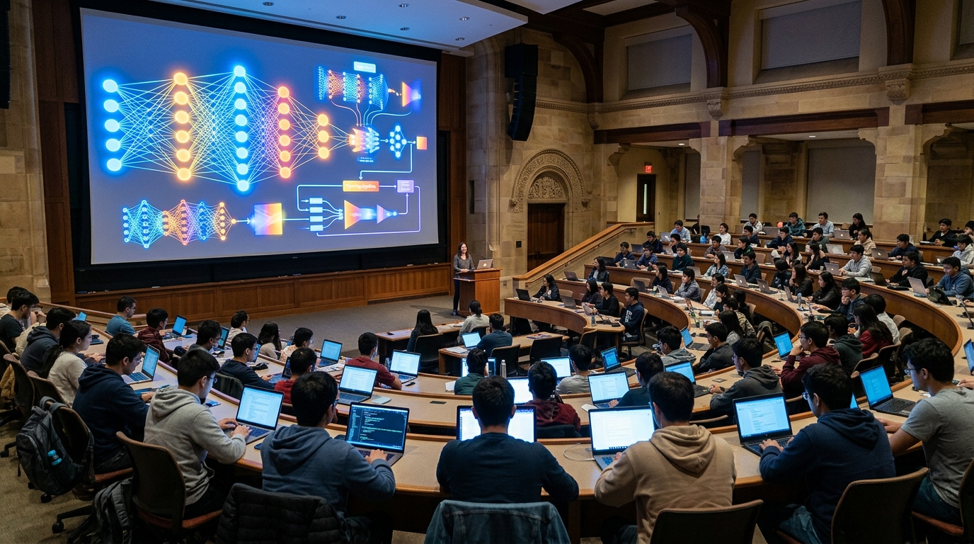 Stanford publica aula sobre treinamento de LLMs: 16 capítulos, do pré-treinamento ao GRPO