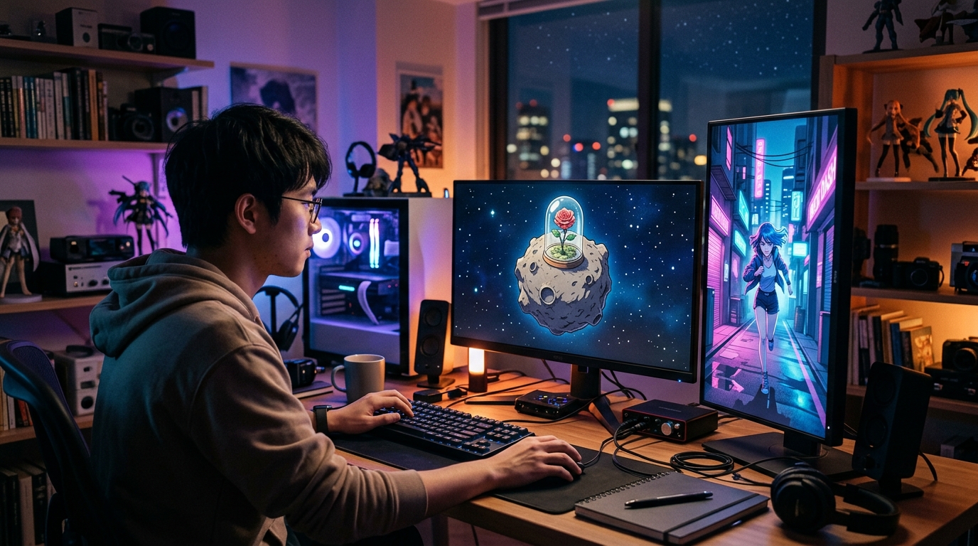 VAST تفتح شيفرة نموذج العالم: نسخة الأنمي من «Flash Step» تُولَّد في الزمن الحقيقي