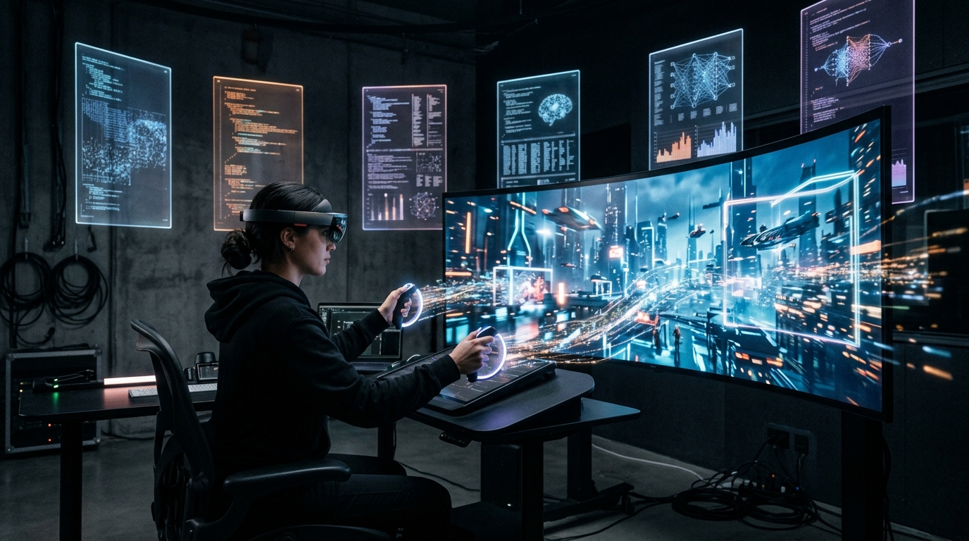 Cuatro actores chinos construyen mundos de vídeo interactivos en tiempo real