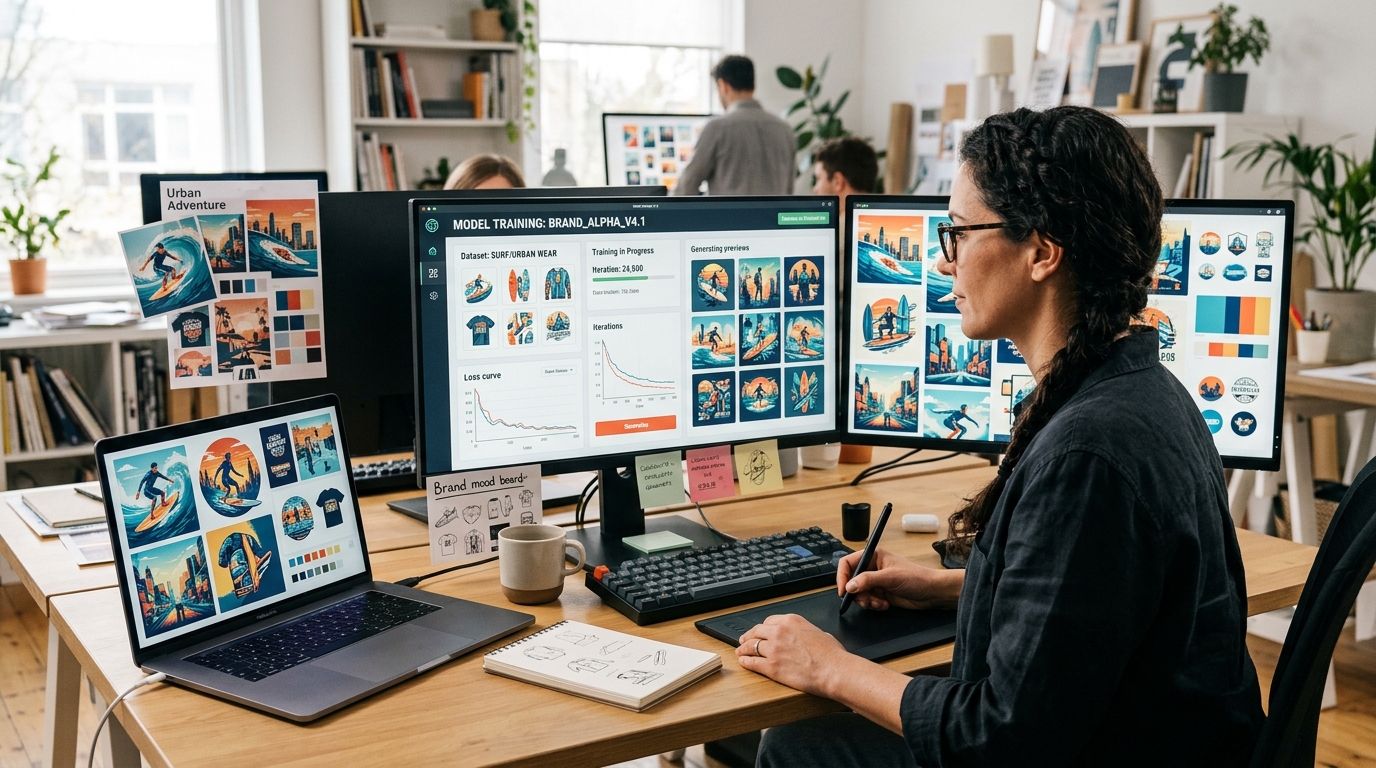 Adobe Firefly Custom Models: обучи генератор изображений на своём стиле