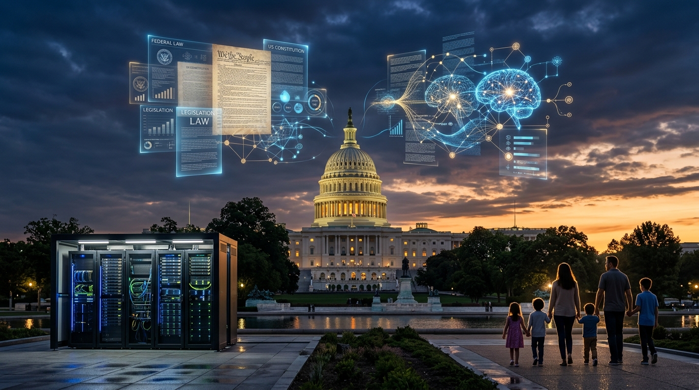 AI-стратегия Трампа: федеральный приоритет над штатами и ответственность за детей на родителях