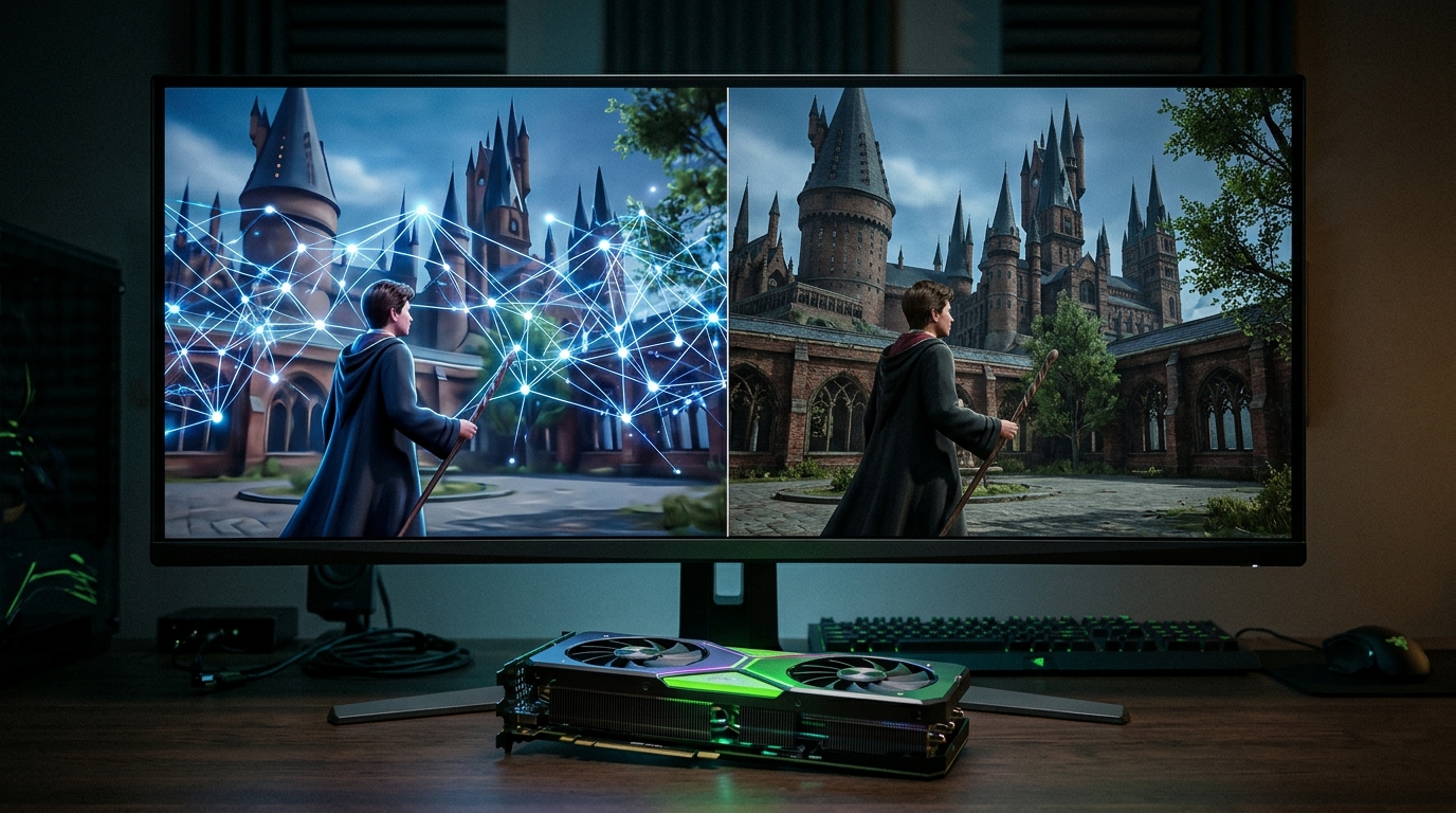 Nvidia suaviza o DLSS 5 antes da estreia em Hogwarts Legacy, em novembro