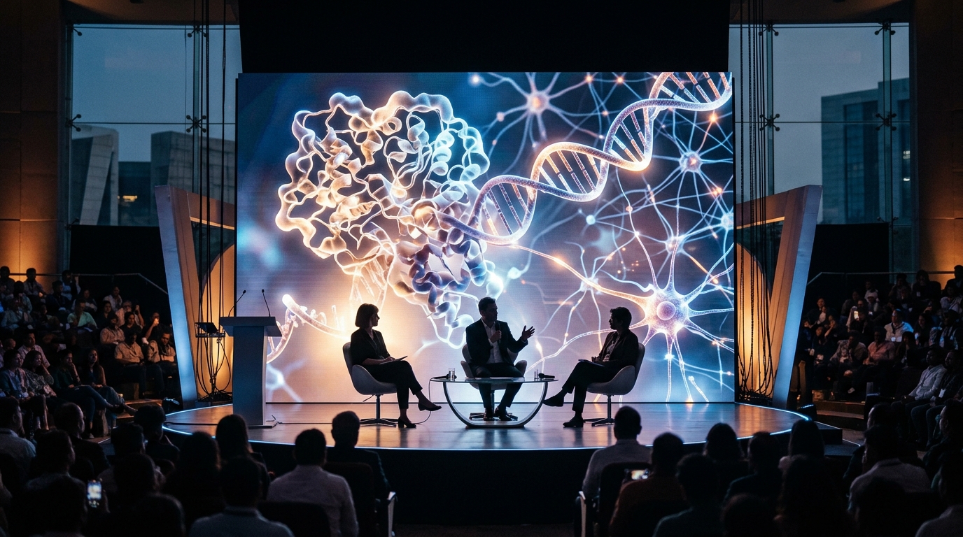 Moderna, DeepMind and Biocon discuss AI in science at Bloomberg forum in New Delhi
