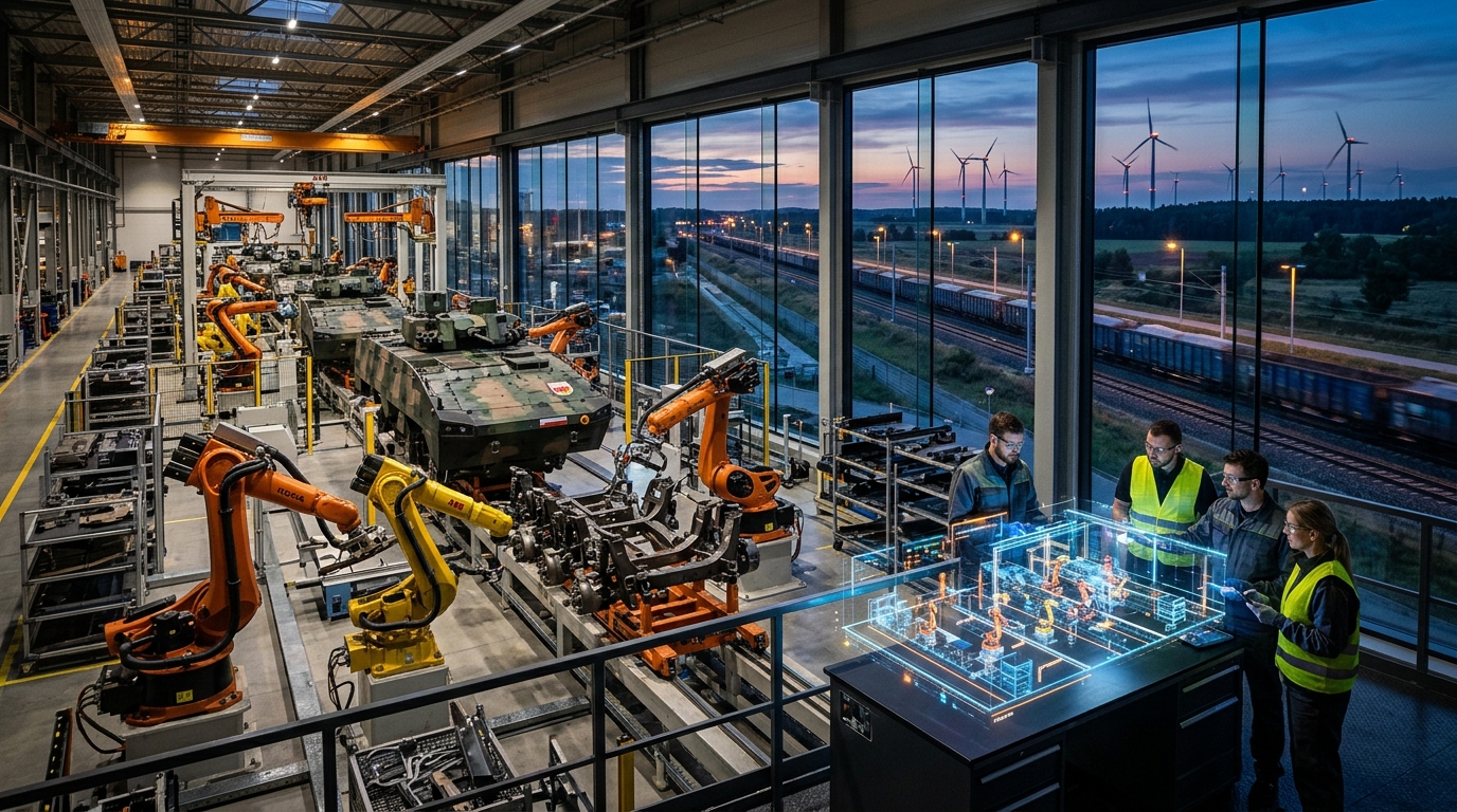 Siemens apuesta por el auge de la defensa en Polonia, con un presupuesto del 4,8% del PIB