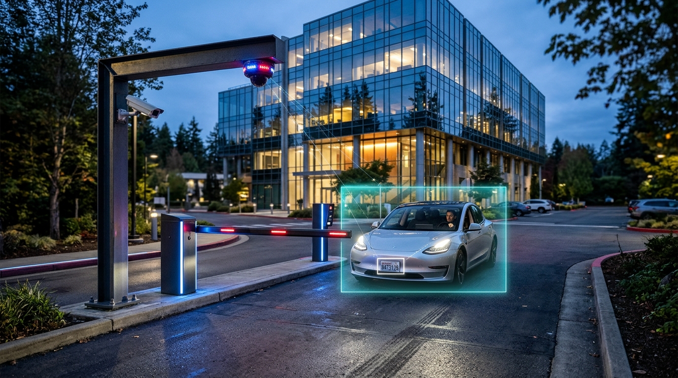 VisionLabs connects Luna Cars to MTS office parking: camera-based access control