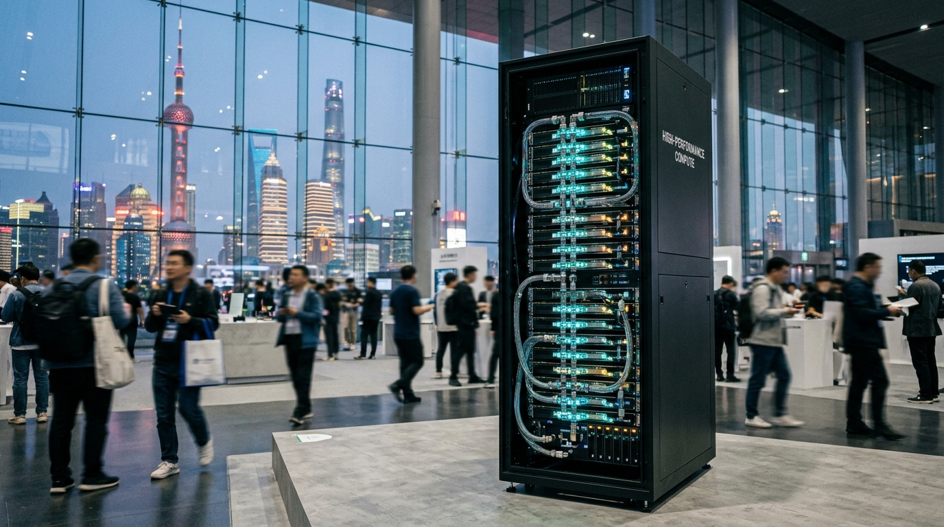 Iluvatar CoreX presenta el supernodo Tiangai 300 con 144 GPU en un solo armario