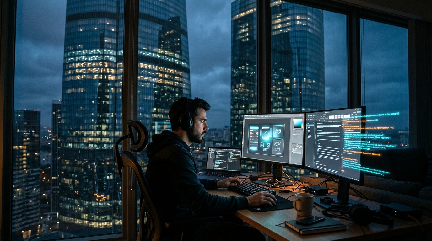 مطوّر بمساعدة الذكاء الاصطناعي يبني بدائل لـ Adobe وOffice في شهرين تقريباً