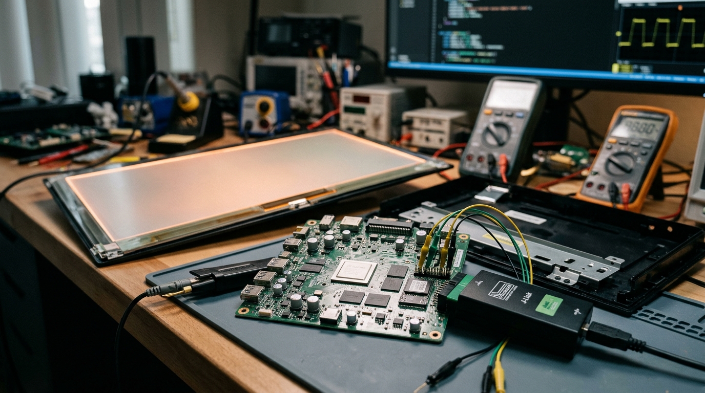 Un monitor gaming OLED resulta ser un ordenador: Habr enseña a buscar su firmware