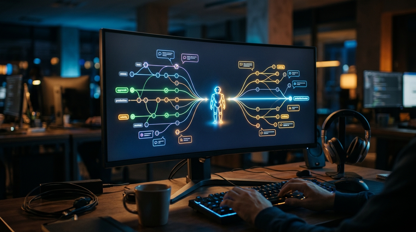 Sourcegraph's Amp Learns to Watch Its Own PRs: Comments, Reviews, and CI in a Single Thread
