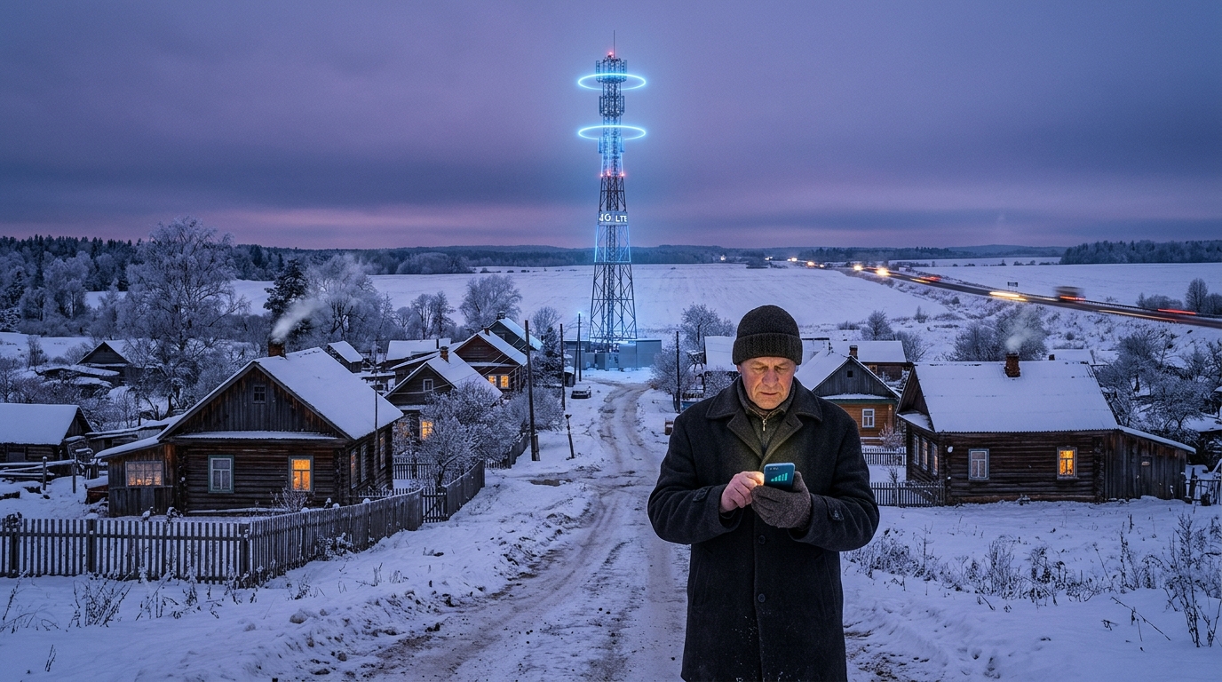 Russia's Digital Ministry Promises LTE in All Small Villages by 2030: 8 Thousand Already Connected