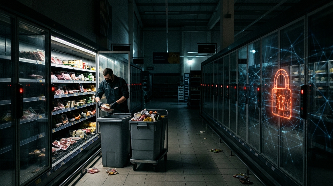 Cyberattacks Knock Out Refrigeration Systems at Hundreds of Supermarkets in France