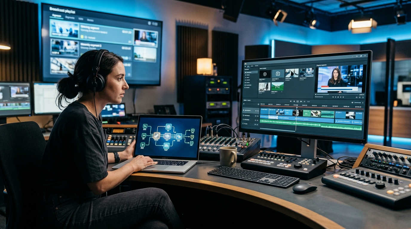 V-GEN genera noticias en Full HD con Gemini y FFmpeg, sin montador