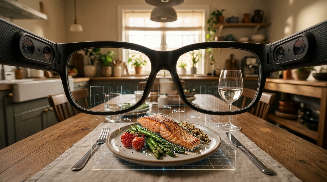 Wearable Stereo Camera Estimates Food Volume With 9.1% Error, No Reference Object Needed