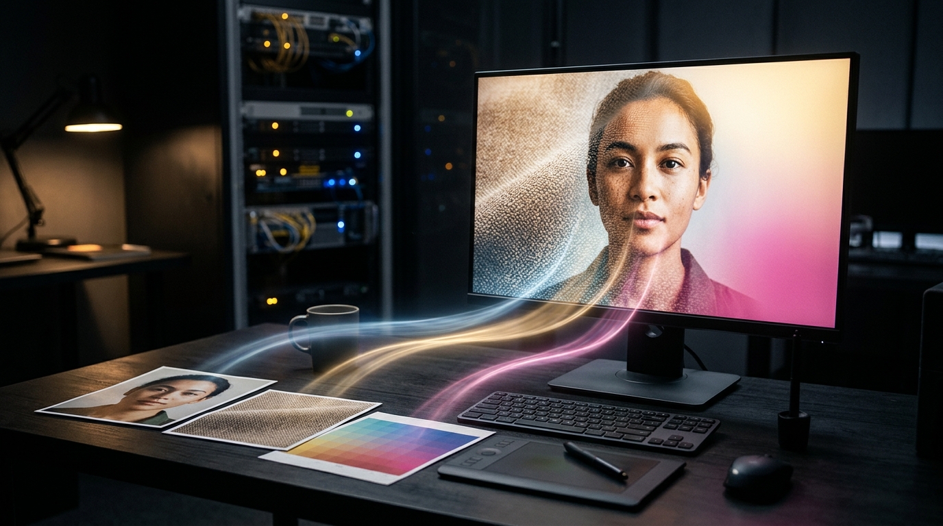 Image Mixer blends multiple images into a single input for Stable Diffusion img2img