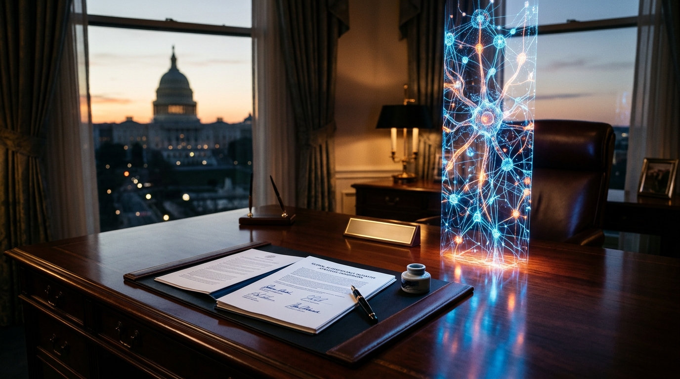 Trump Orders Officials to Say "Superintelligence" Instead of "AI"