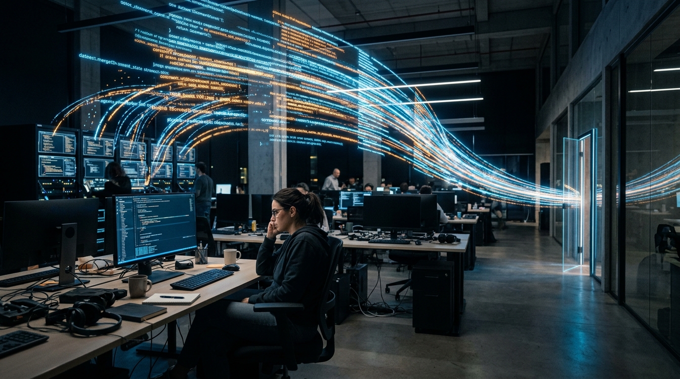 Coding agents write more code, but human review eats up the gains