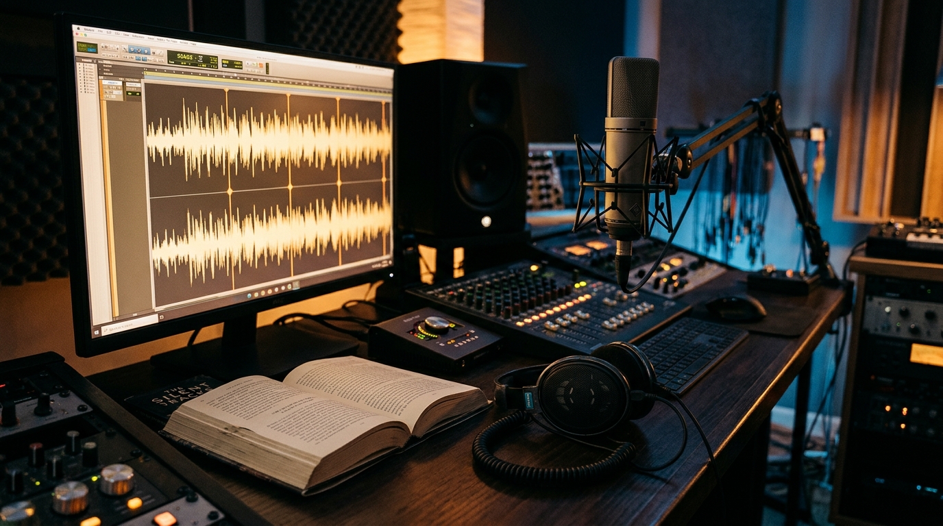 Synthesized Voice Read a Novel in 1 h 58 min; the Surrounding Pipeline Code Was What Broke