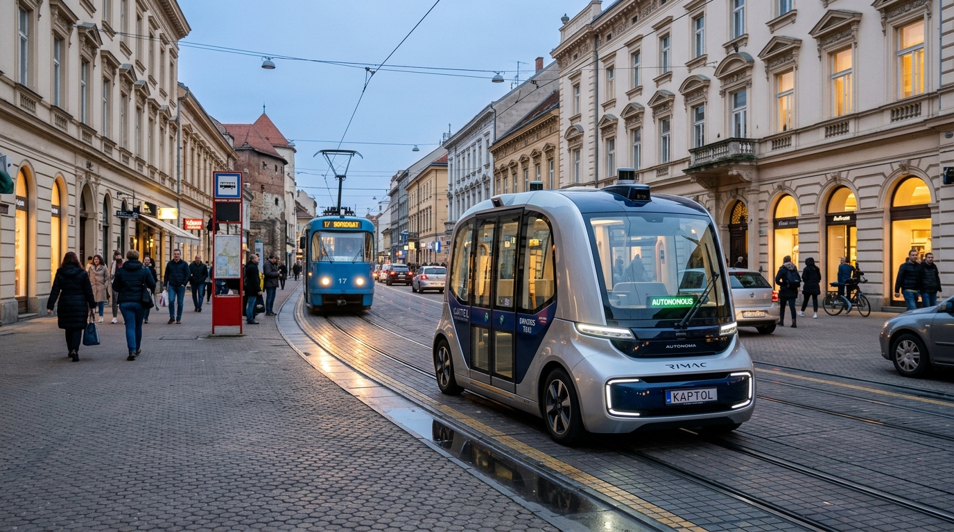 Pony AI и Uber начали тесты роботакси в Хорватии, расширяя партнёрство на Европу