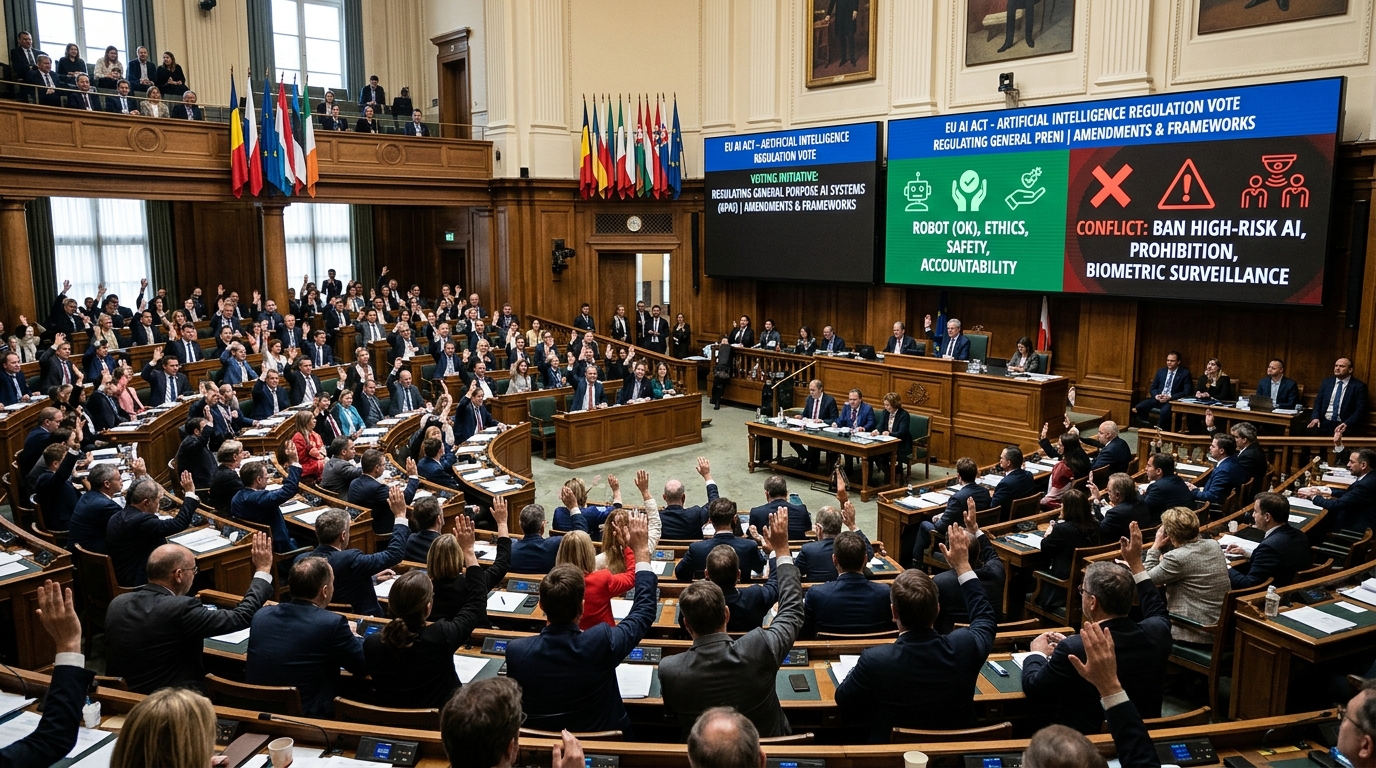 Le Parlement européen reporte des exigences clés du EU AI Act et soutient l’interdiction des applications nudify