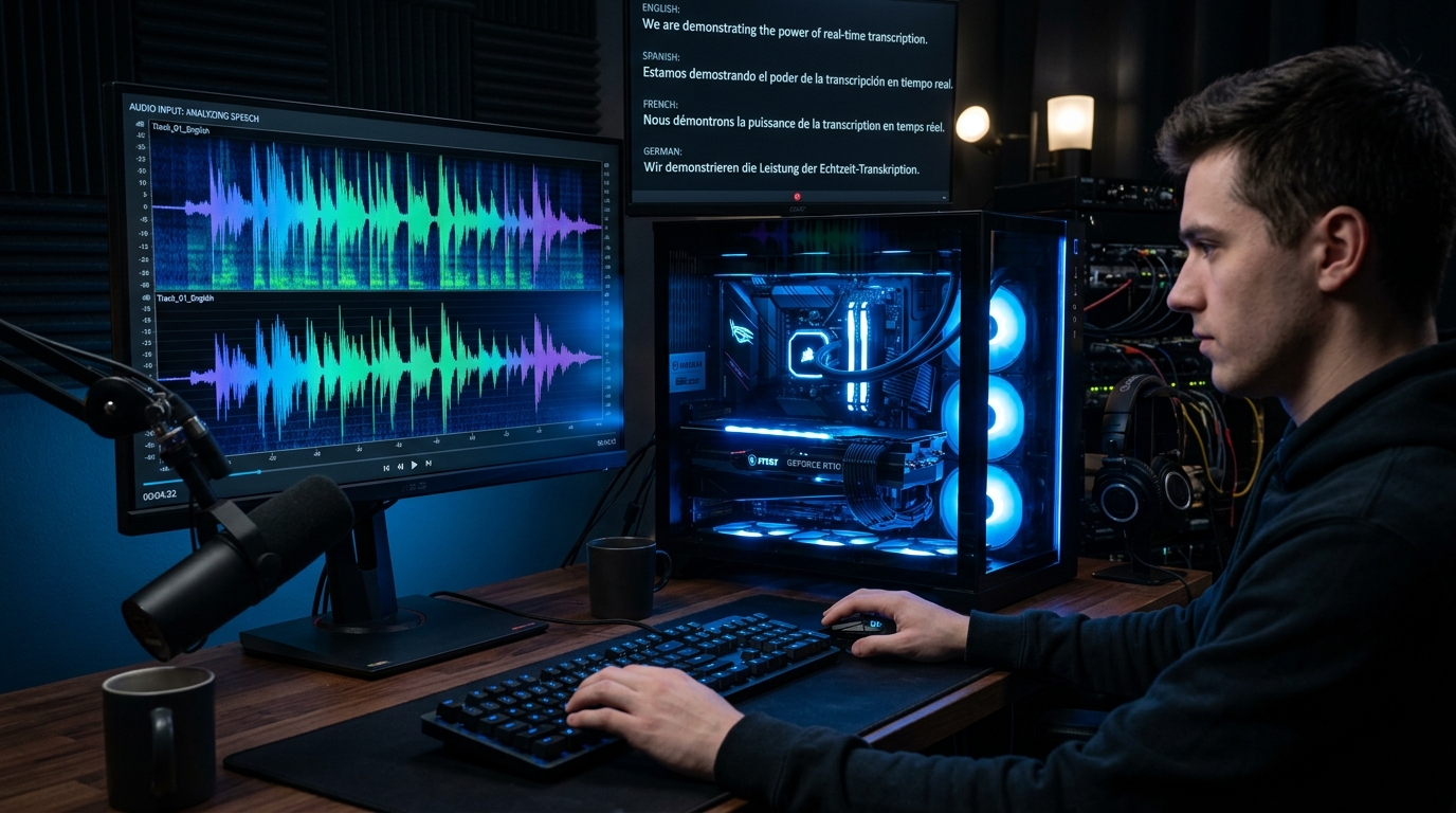 Cohere released an open-source transcription model — 2 billion parameters and 14 languages
