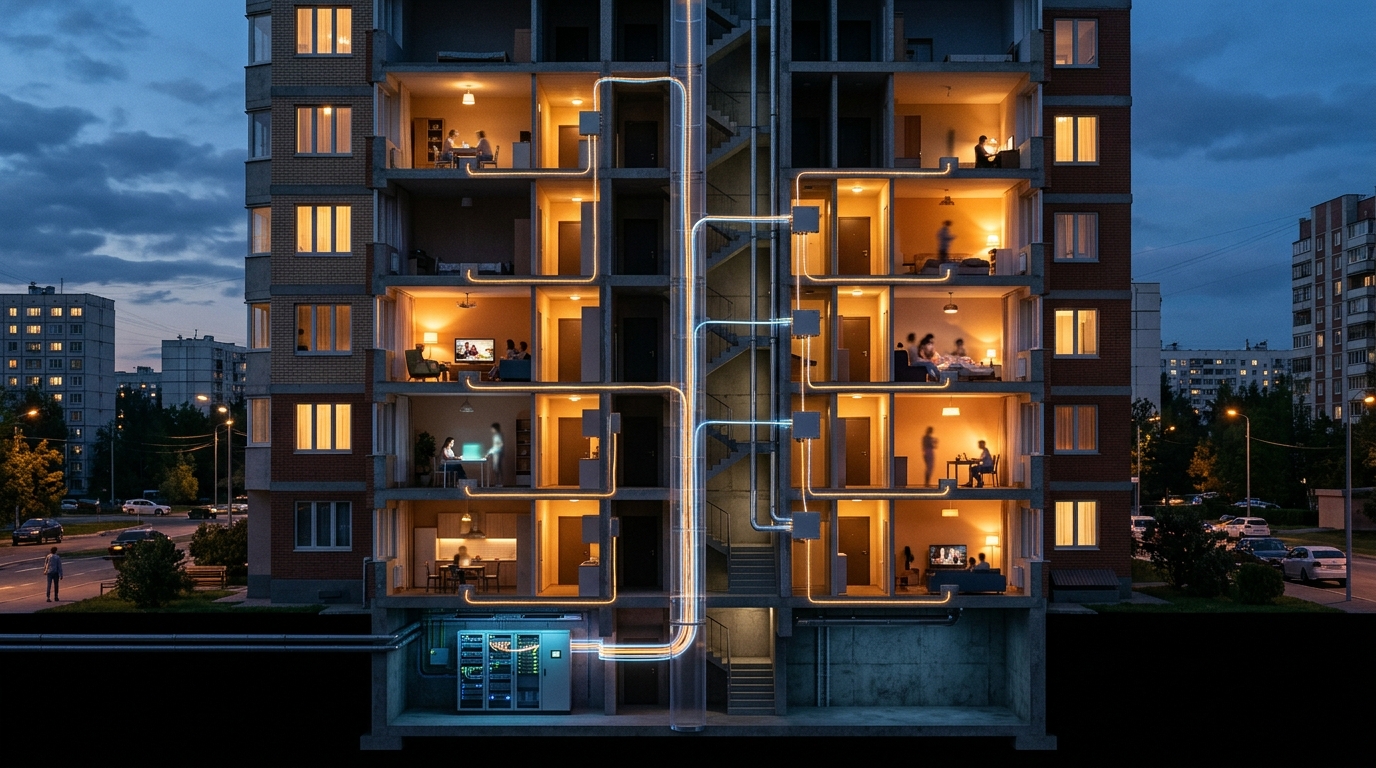 Russia's Digital Ministry to require operators to provide 1 Gbps in apartment buildings