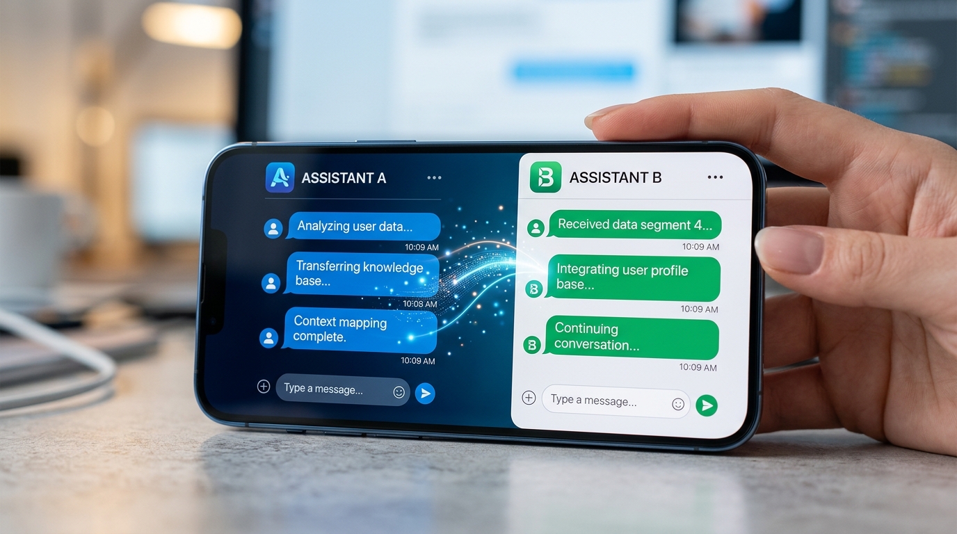 Google lanza herramientas para transferir chats de ChatGPT y otros bots de AI a Gemini