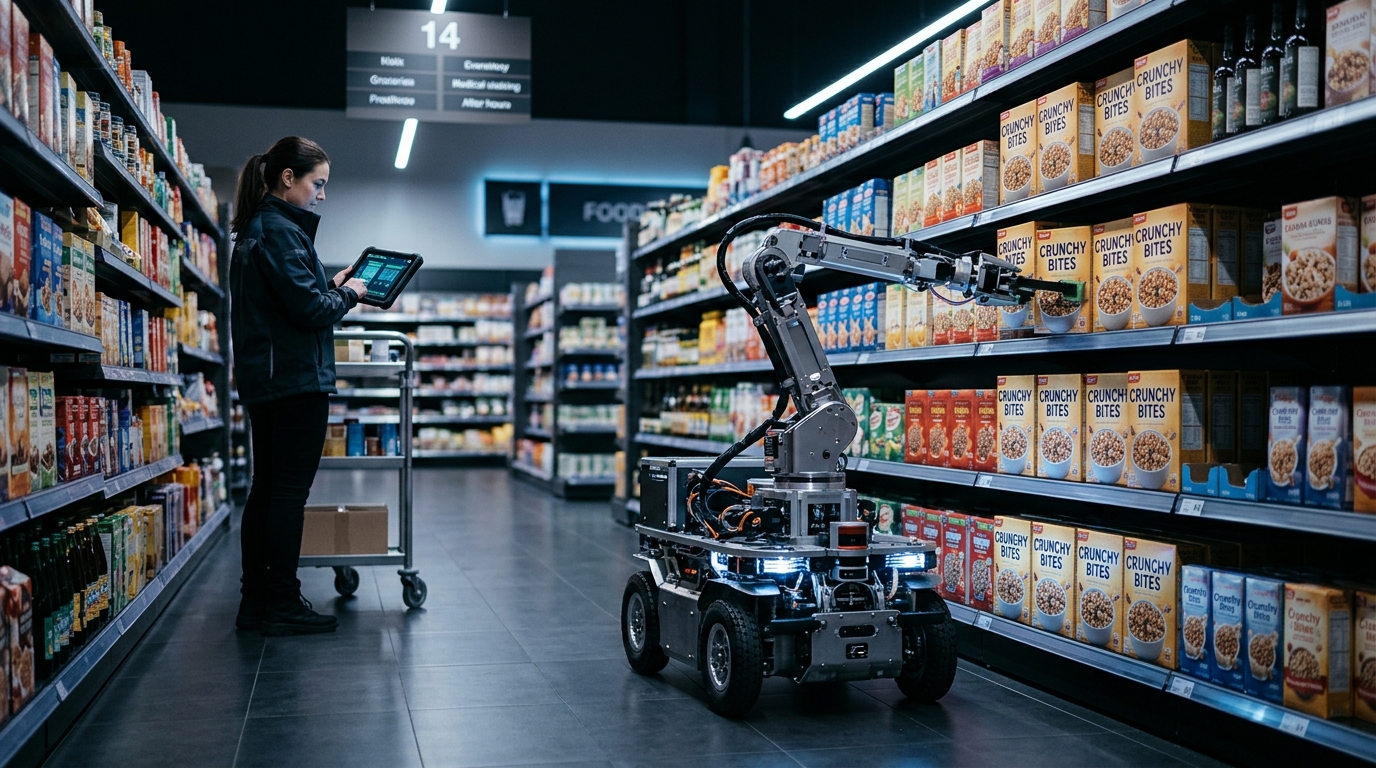 正行创新 presenta Physical AI para el retail: robots en los lineales las 24 horas, los 7 días de la semana