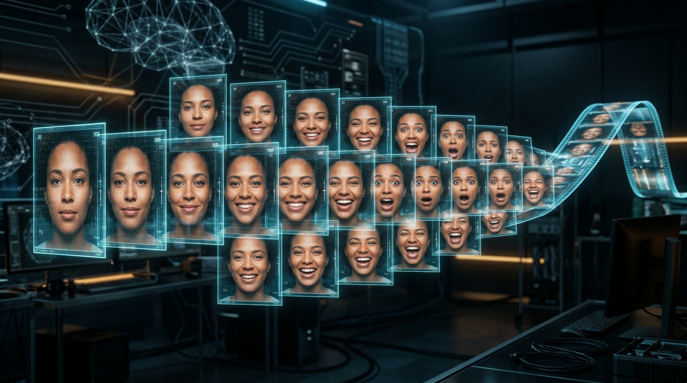 Video Generation With an Expression Gallery Beats Baseline Models on Identity Similarity
