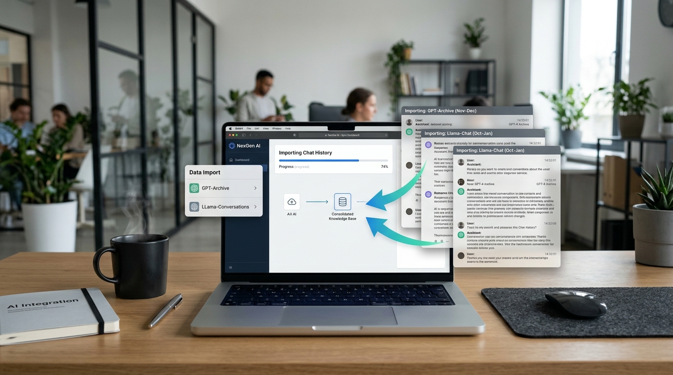 جوجل سهلت الانتقال إلى Gemini بإضافة استيراد سجل الدردشة من ChatGPT و Claude