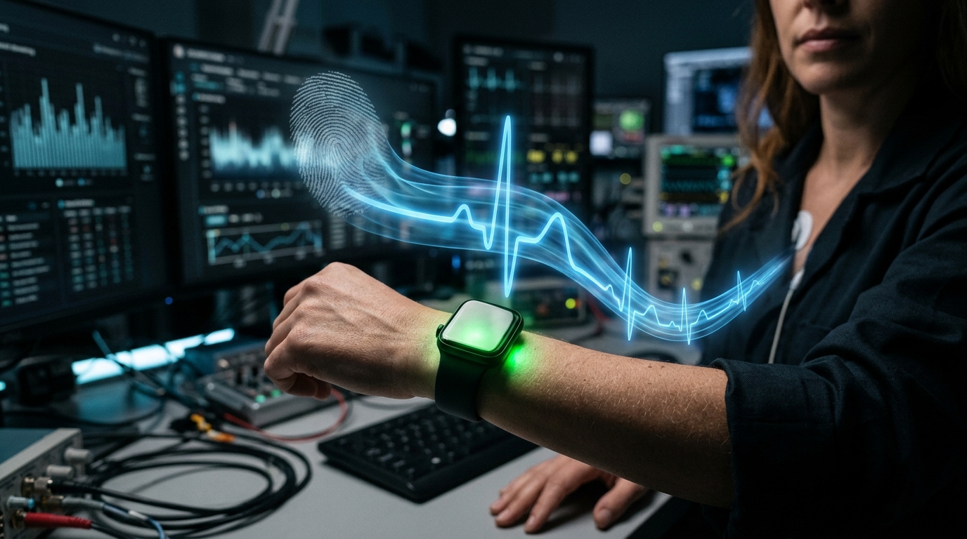 Destilação de ECG para PPG memorizava a identidade: fixed-effects mais que dobrou o sinal de estado