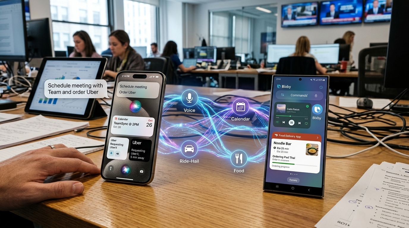 Google transforme Gemini en infrastructure de smartphones tandis qu'Apple se retire de Siri