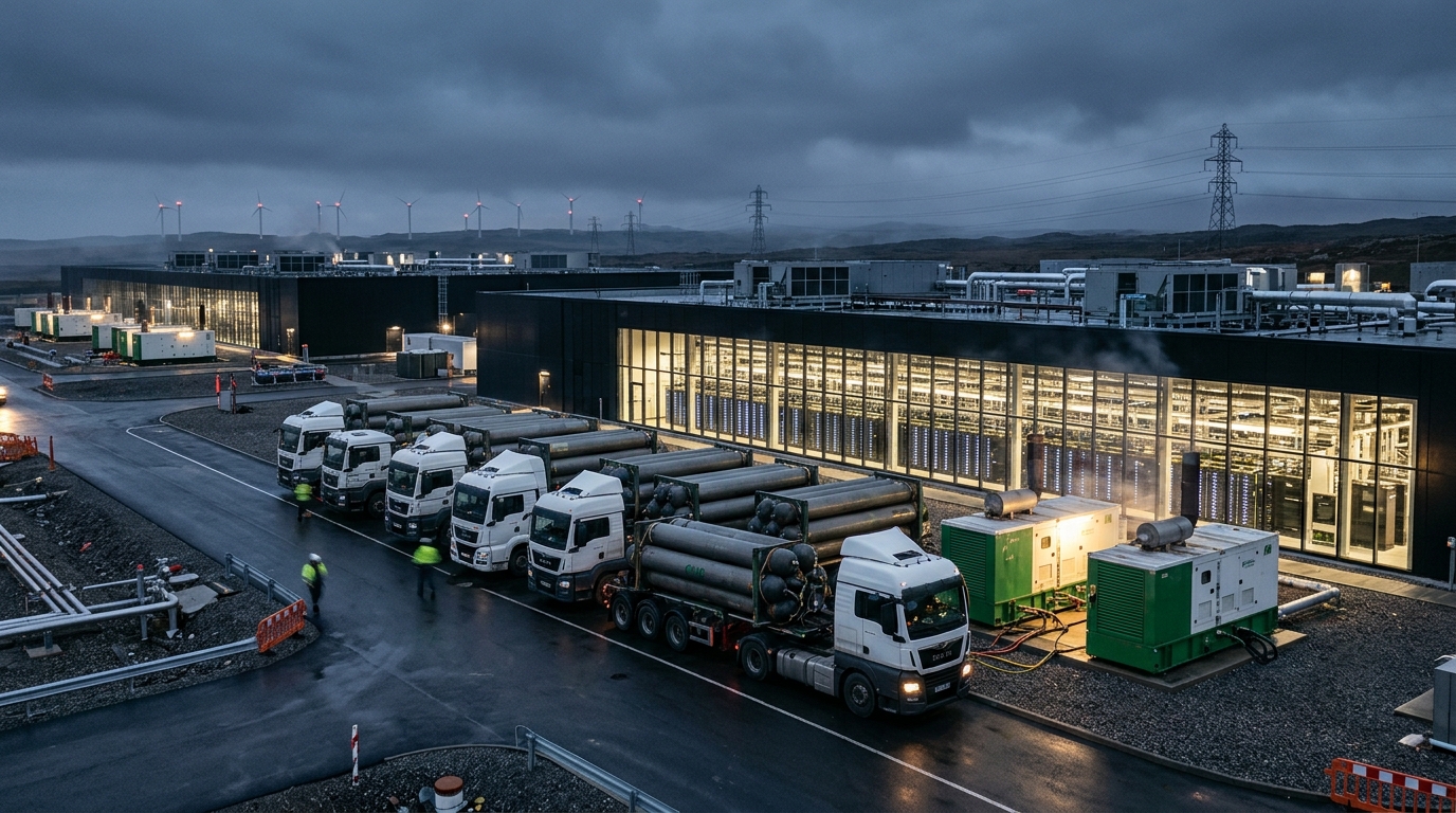 Oracle livre du gaz par camion à ses data centers d'IA, en payant 4 fois le prix du hub