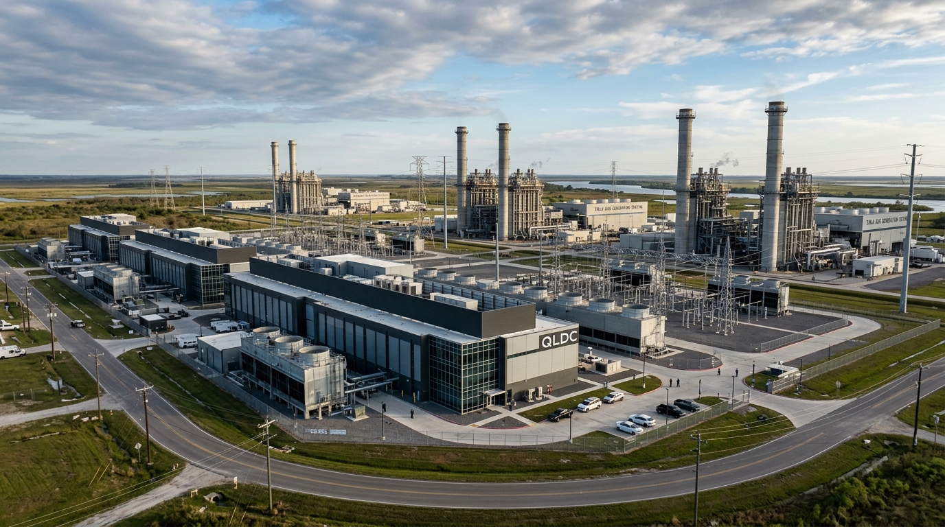 Meta financera sept centrales à gaz pour le data center Hyperion en Louisiane
