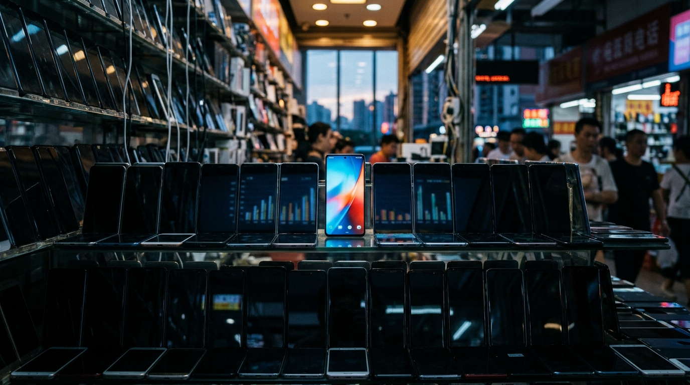 Huawei takes 21.1% of China's smartphone market as the overall market shrinks 15.4%