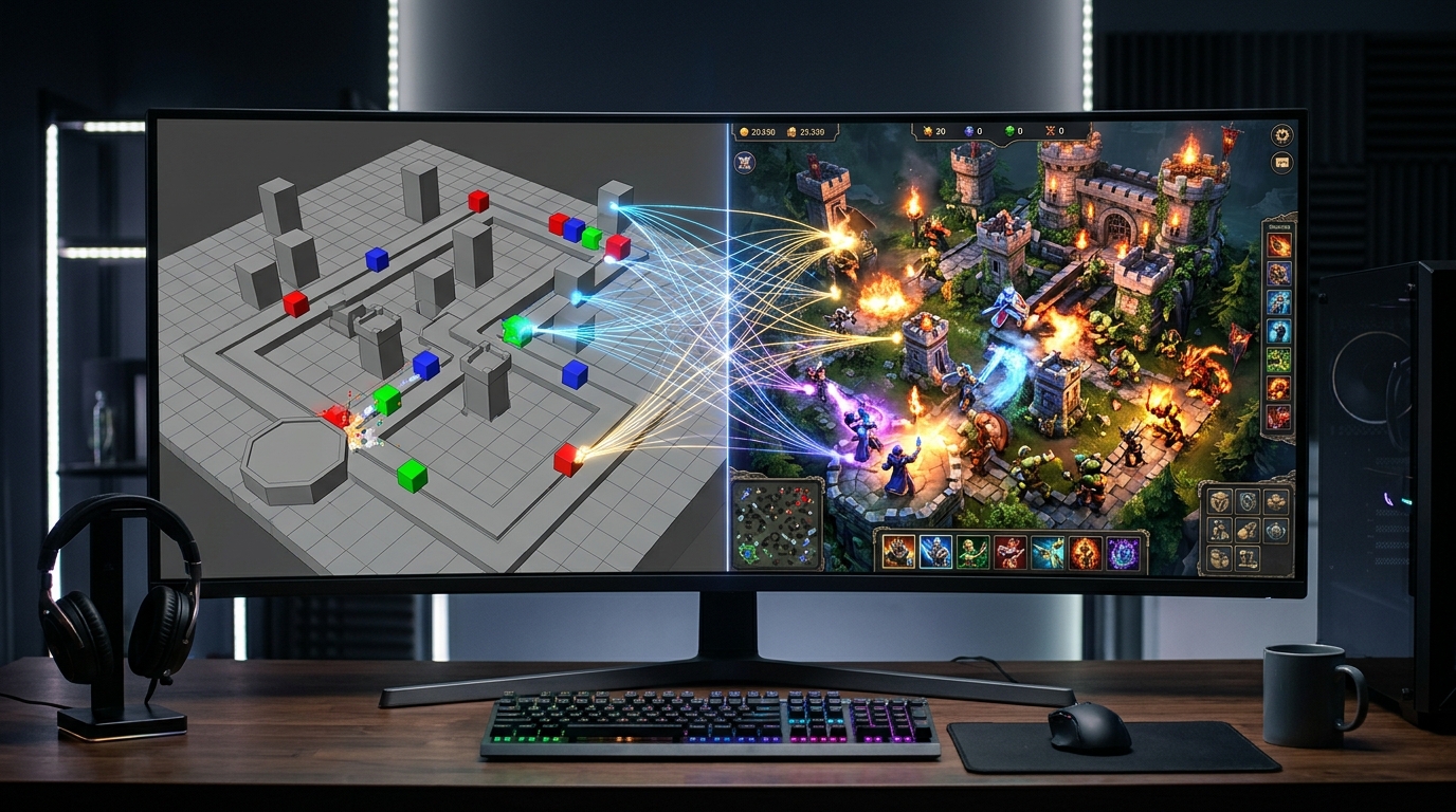 AnyGameRenderer Dresses Gray AI Prototypes in Real Graphics and Keeps 62.9% of Units Intact