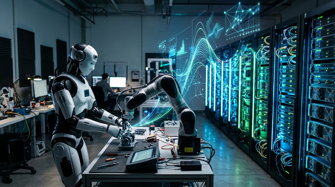 Harvard, Berkeley and NVIDIA Look for a Scaling Law for Robots: +37.4 Points Across Five Benchmarks
