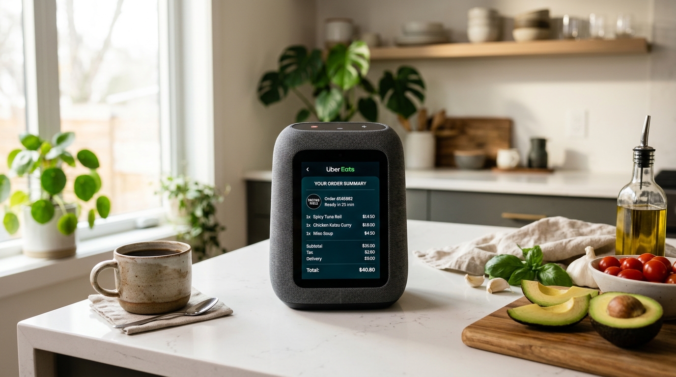 Amazon Alexa Plus научилась заказывать еду через Grubhub и Uber Eats голосом