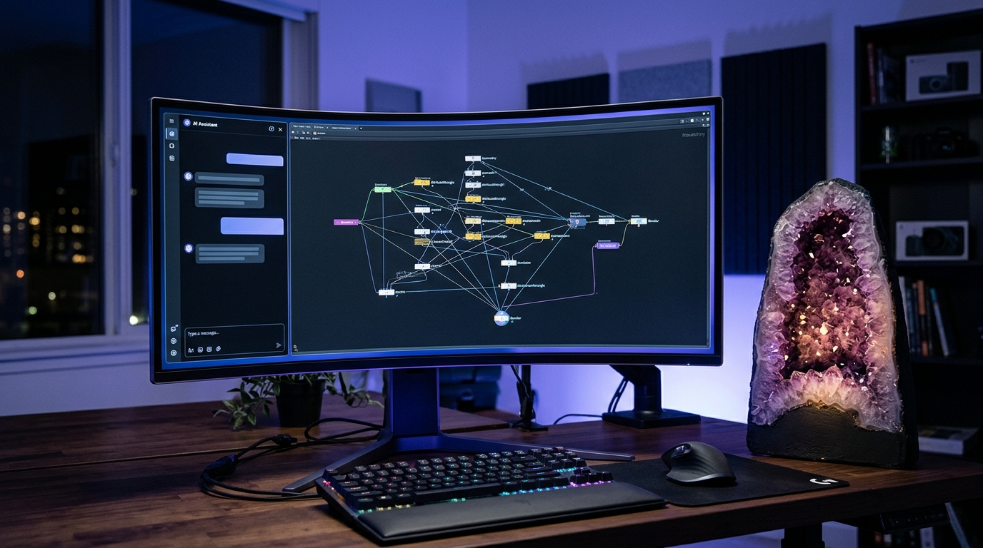 Claude in Houdini on Windows: Two Bugs in the Agent Panel and a 31-Node Geode