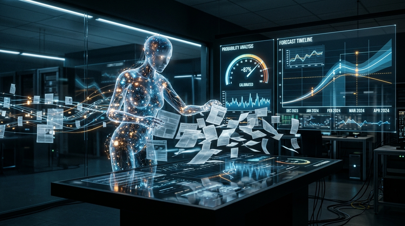 AlphaBet учит LLM-агента прогнозировать события: Brier лучше на 14,4%