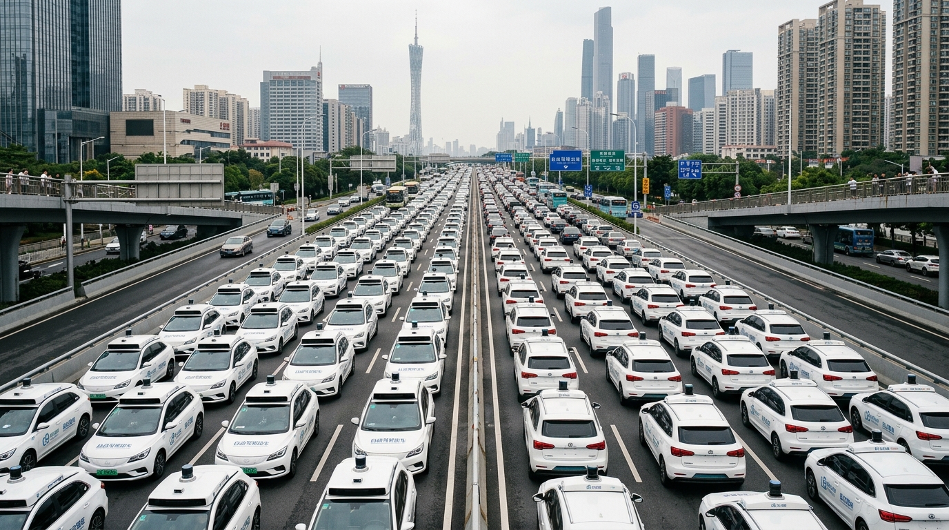 Les robotaxis Baidu Apollo Go se sont arrêtés en pleine route à Wuhan et ont enfermé des passagers