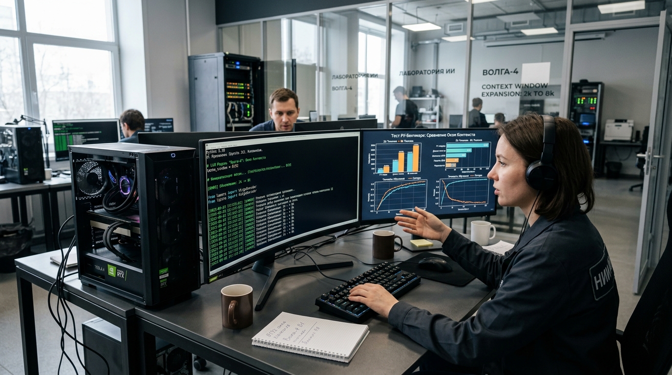 ruGPT3XL Ganha Contexto de 8k: Modelo Restaurado Ultrapassa Limite de 2k com Mínimas Perdas