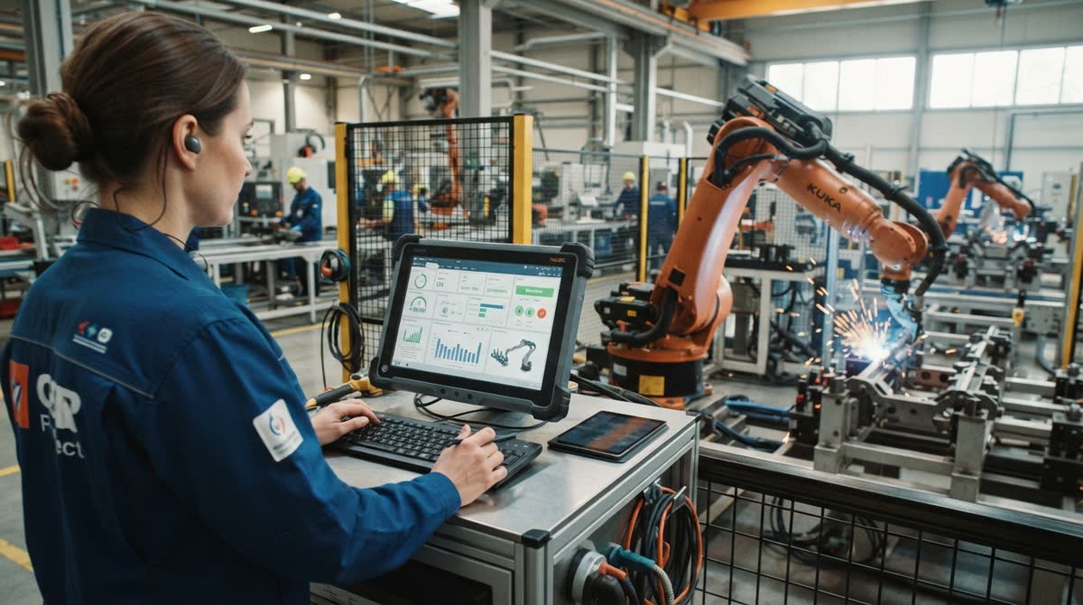 Application de l'IA dans la Fabrication : 6 Exemples Réels de Mise en Œuvre