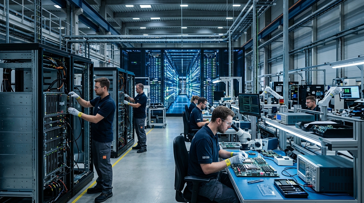 Foxconn увеличила квартальную выручку почти на 30 % на фоне спроса на ИИ-серверы Nvidia