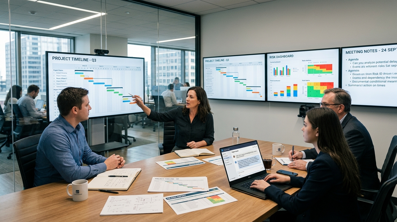 Russian organizations showed six real AI use cases for project management