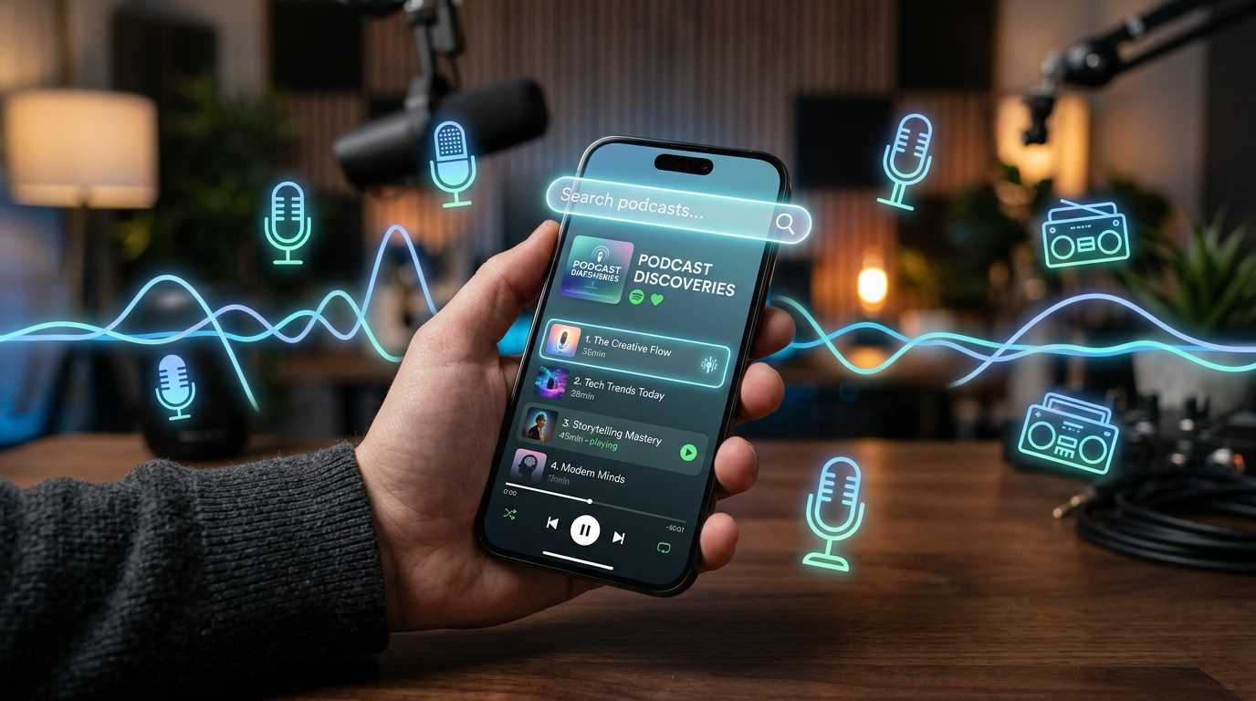 Spotify يضيف بحث البودكاست بالذكاء الاصطناعي عبر النص