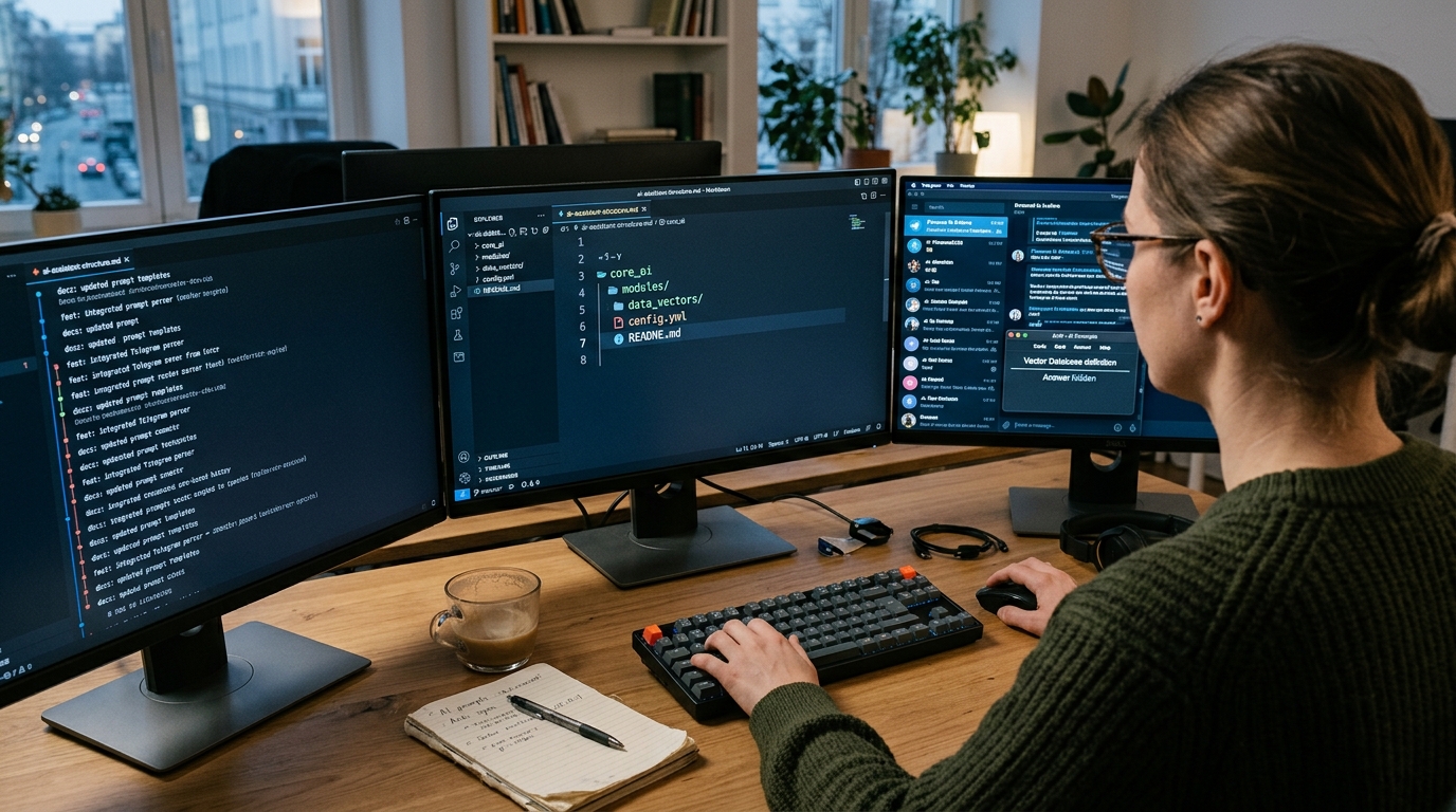Codex Turned Into a Personal Assistant With Memory on Markdown, Git, and Telegram